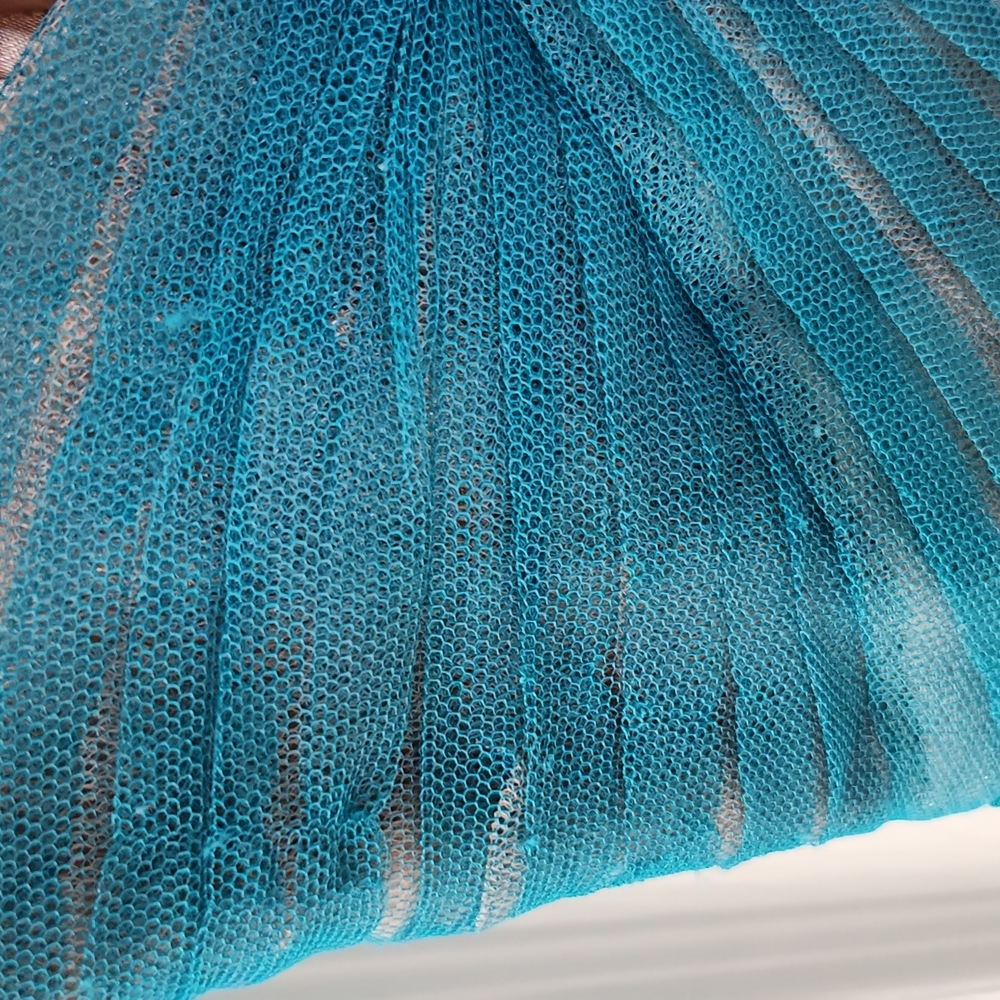 Cache Sheer Overlay Beaded Accent Prom Dress READ - Picture 7 of 16